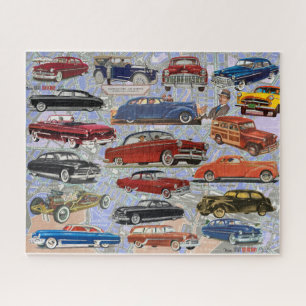AUTO COLLAGE THEMA LEGPUZZEL