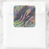 auto-collant #anxiety (Sac)