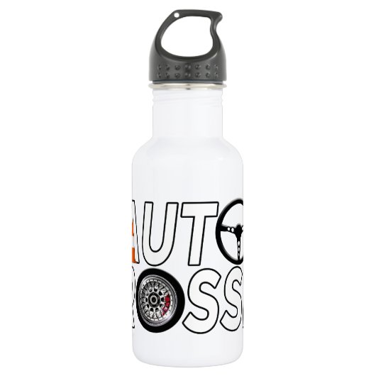 Auto Crosser Waterfles (Voorkant)