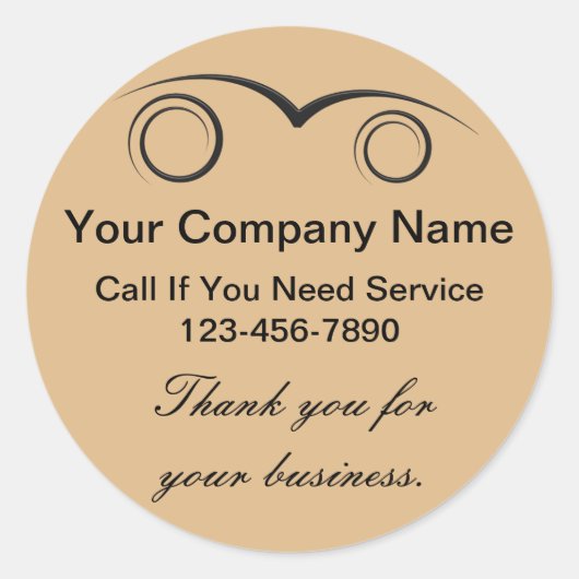 Auto Dank u Stickers (Voorkant)