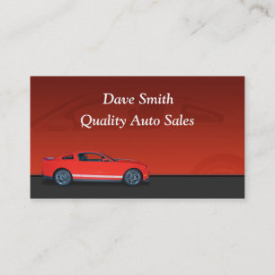 Auto Dealer Visitekaartje