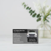 Auto Dealership-Auto Sales Associate Visitekaartje (Staand voorkant)