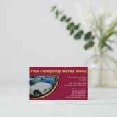 Auto Dealership & Auto Sales Associate Visitekaartje (Staand voorkant)