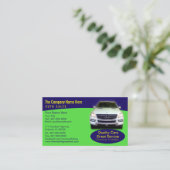 Auto Dealership-Auto Sales Associate Visitekaartje (Staand voorkant)