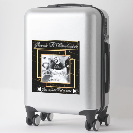 Auto Decal In Loving Memory Sticker (Koffer)