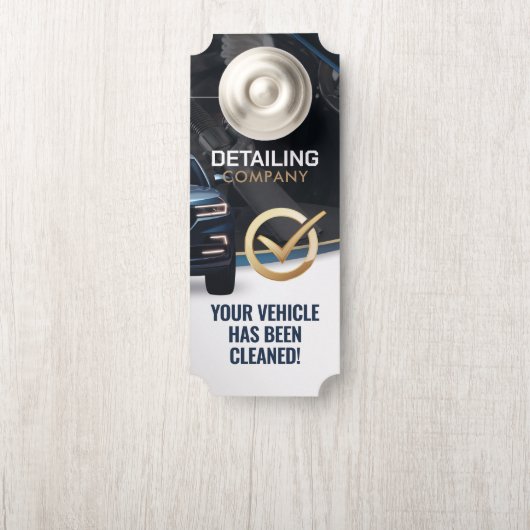 Auto Detailing Auto Reiniging Services Window Hang (Op knop)