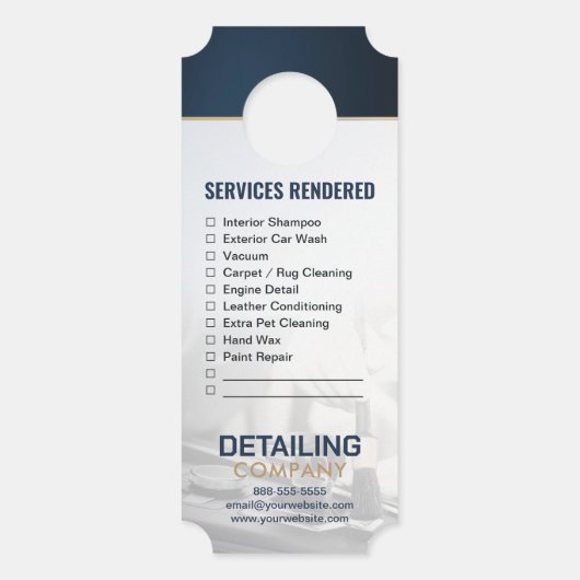 Auto Detailing Auto Reiniging Services Window Hang (Achterkant)