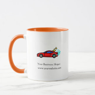 Auto Detailing Company Business Logo Mug
