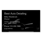 Auto Detailing Klant Zakelijke Magneten (Voorkant)