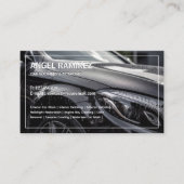 Auto Detailing Tweetalig Spaans Visitekaartje (Voorkant)