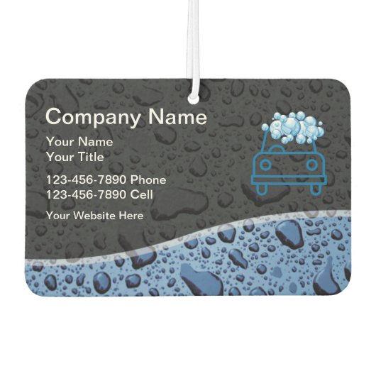 Auto detaillering Auto wassen Luchtverfrissers Luchtverfrisser (Voorkant)