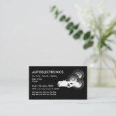 Auto en beveiliging visitekaartje (Staand voorkant)