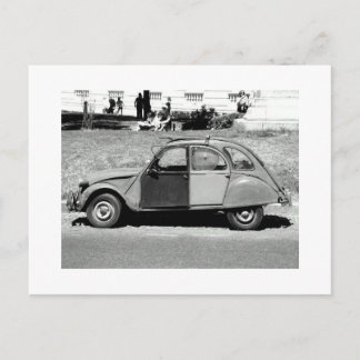 Auto en ventilator briefkaart