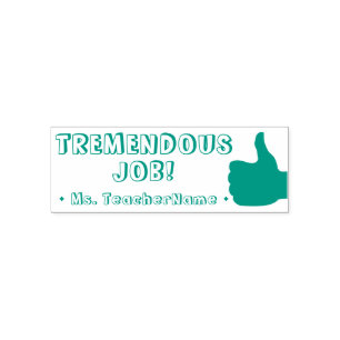 Auto-encreur "BEAU TRAVAIL !" Marquage du tampon en caoutchouc