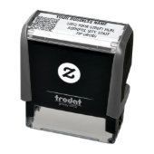 Auto-encreur Concevez votre propre tampon d'adresse avec code Q (Produit)