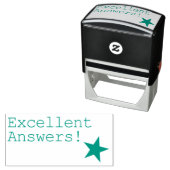 Auto-encreur "Excellentes réponses !" Classement du tampon en c (En situation)