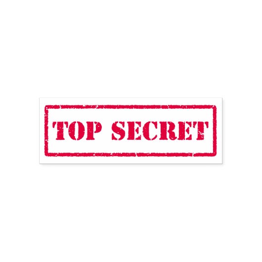 Auto-encreur Individu extrêmement secret encrant le tampon en (Design)