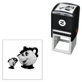 Auto-encreur Tampon auto-encastré (En situation)