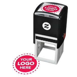 Auto-encreur Tampon Logo Simple pour Marque Commerciale - 3,8 c