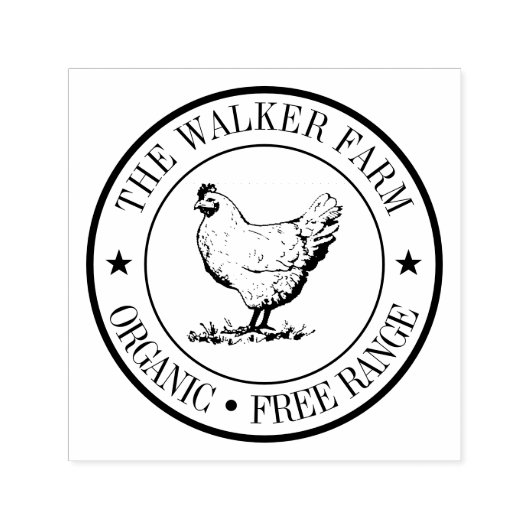 Auto-encreur Tampon vintage classique (Design)