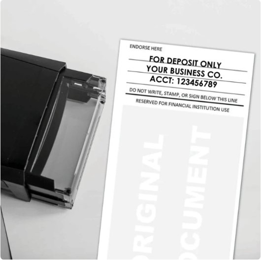 Auto-encreur Vérifier le tampon d'approbation sur mesure