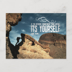 Auto-engagement Carte postale Inspiration