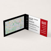 Auto-engine, automatische mechanisme en reparaties visitekaartjes (Binnen)