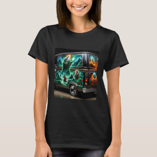 Auto Fantasie Verf T-shirt