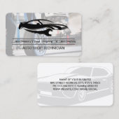 Auto Garage | Auto Reparatie Diensten Visitekaartje (Voorkant / Achterkant)