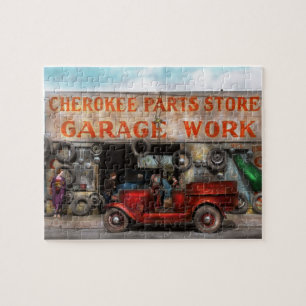Auto - Garage - Cherokee Onderdelen Winkel - 1936 Legpuzzel