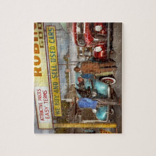 Auto - Gebruikt - De verkoopschaal 1939 Legpuzzel (Verticaal)