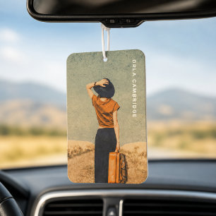 Auto geurverfrisser Aangepaste foto reis souveni Luchtverfrisser