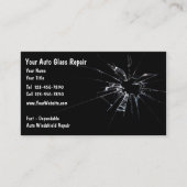 Auto Glass Repair New Visitekaartje (Voorkant)