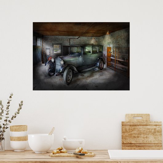 Auto - Granpa's Garage Poster (Keuken)