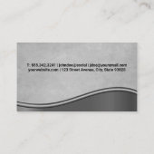 Auto hoofdtekst | Werknemer Spray-schilderij Auto Visitekaartje (Achterkant)