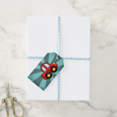 Auto-illustratie Cadeaulabel (Met Touw)