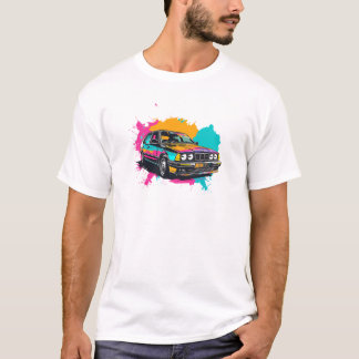 Auto in de jaren '90 t-shirt