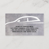 Auto-industrie Visitekaartje (Achterkant)