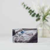 Auto koplamp restauratie visitekaartje (Staand voorkant)