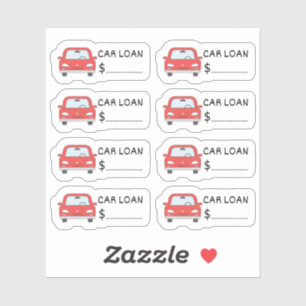 Auto Lening Herinnering Bill Due Tracker Bujo Plan Sticker