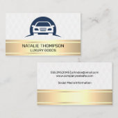 Auto Logo Visitekaartje (Voorkant / Achterkant)