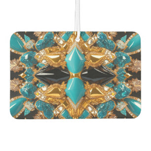 Auto luchtverfrissers met Bahamaanse kleuren ontwe