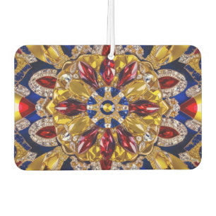 Auto Luchtverfrissers met Colombia Kleuren Ontwerp