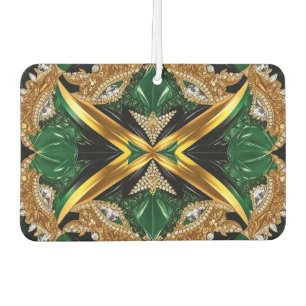 Auto luchtverfrissers met Jamaicaanse kleuren Desi