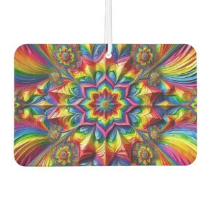 Auto luchtverfrissers met LGBTQ kleuren ontwerp