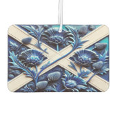 Auto luchtverfrissers met Scottish Thistles Design (Achterkant)