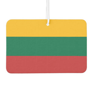 Auto Luchtverfrissers met Vlag van Litouwen