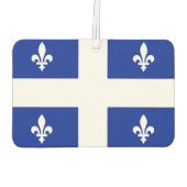 Auto Luchtverfrissers met Vlag van Quebec, Canada (Achterkant)