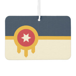 Auto Luchtverfrissers met Vlag van Tulsa City