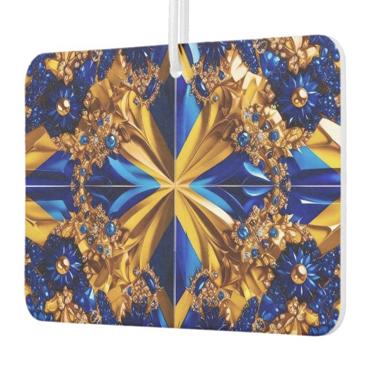 Auto luchtverfrissers met Zweden Kleuren (Links)